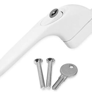 J&S UPVC Universal Lockable Window Handle Lock